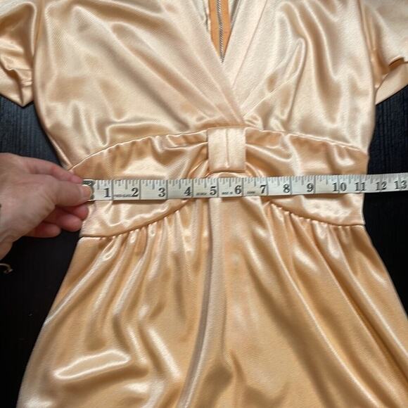 Vintage 70’s handmade fit and flare midi dress - Picture 5 of 7